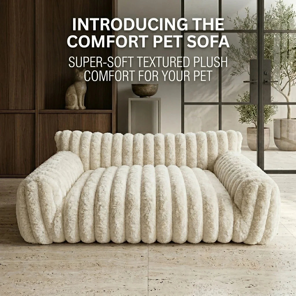 Luxury Calming Dog Sofa Bed