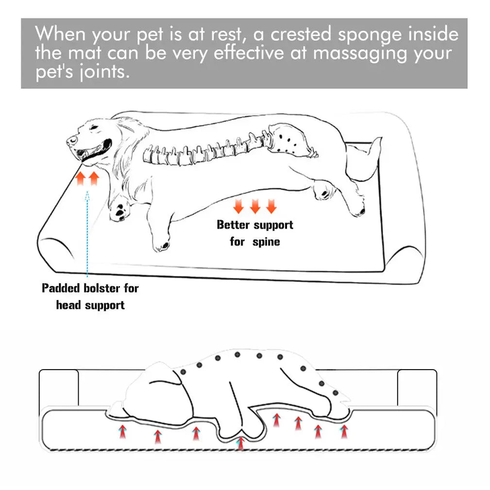 Orthopaedic Dog Bed For Joint Pain & Comfort