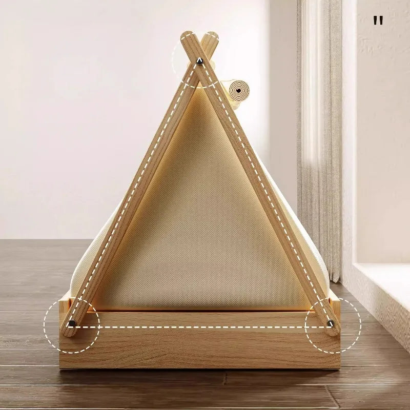 Luxury Tipi Dog Bed | Anti Anxiety Den